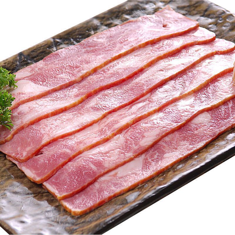 4kg postage bacon meat slices barbecue baking bacon malatang hand-held pancakes sausage commercial household wholesale