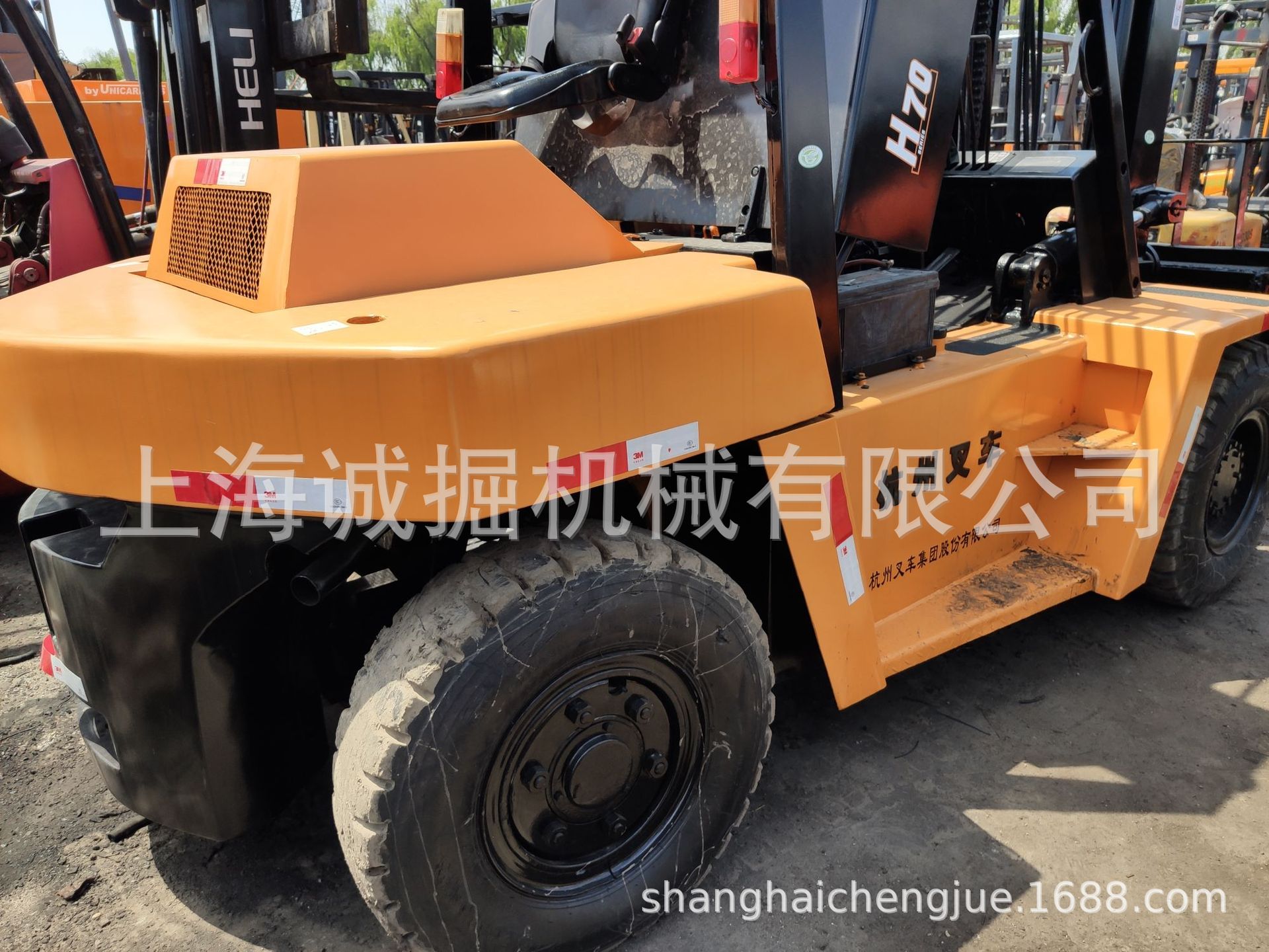 二手杭叉7吨柴油叉车，5吨6吨7吨8吨叉车