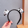 Cute headband, cartoon non-slip hairpins, three dimensional hairgrip with bow for face washing, hair accessory