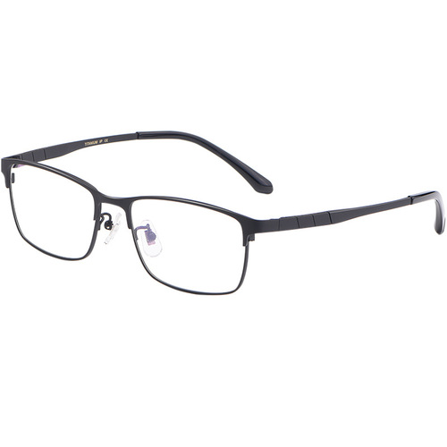 百世芬新款男士商务眼镜框全框纯钛眼镜架深圳品质弹性镜腿HT0137