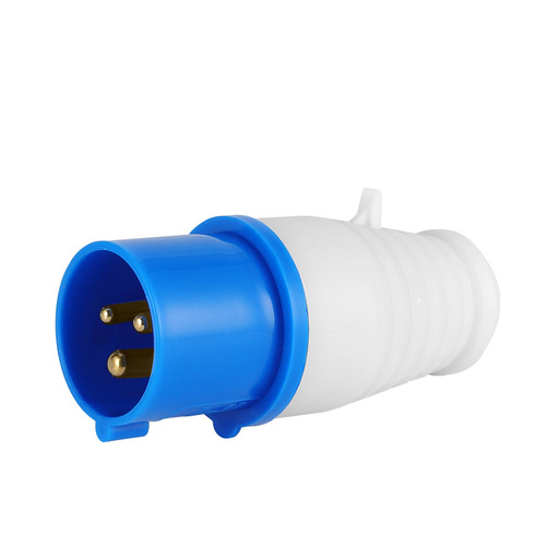 Industrial plug and socket connector three-phase electric 3-core 4-core 5-hole 16A/32A waterproof and explosion-proof aviation plug docking