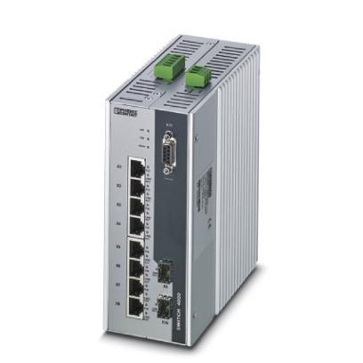 菲尼克斯FL SWITCH 4000T-8POE-2SFP - 1026923管理型以太网交换