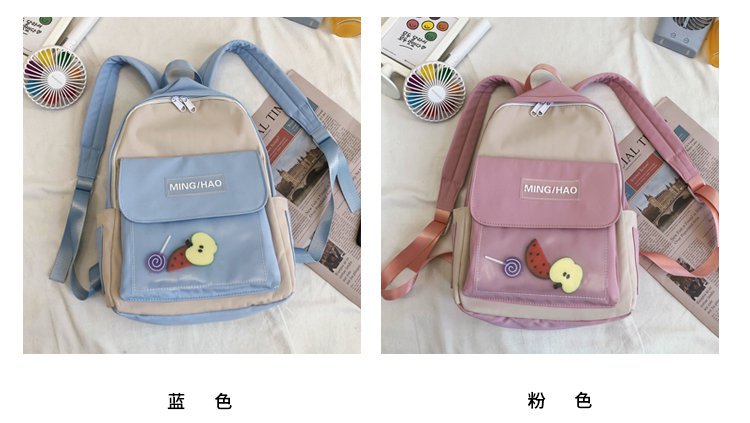 Korean College Style Creative Funny Transparent Fruit Backpack Casual Schoolbag Wholesale Nihaojewelry display picture 31