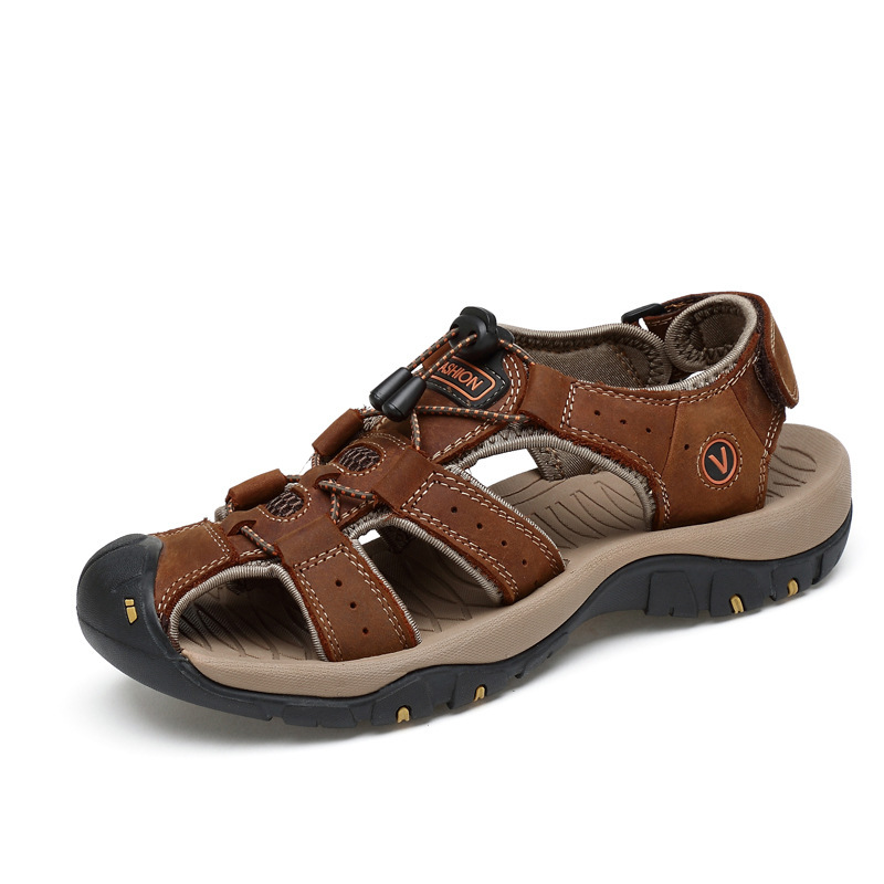 Sandali uomo estivi traspiranti aperte comode scarpe mare_voghion.com