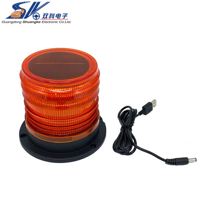 engineering Nighttime construction Warning Flash lamp Car solar energy Warning light led Explosive flashing light Magnetic attraction Lights