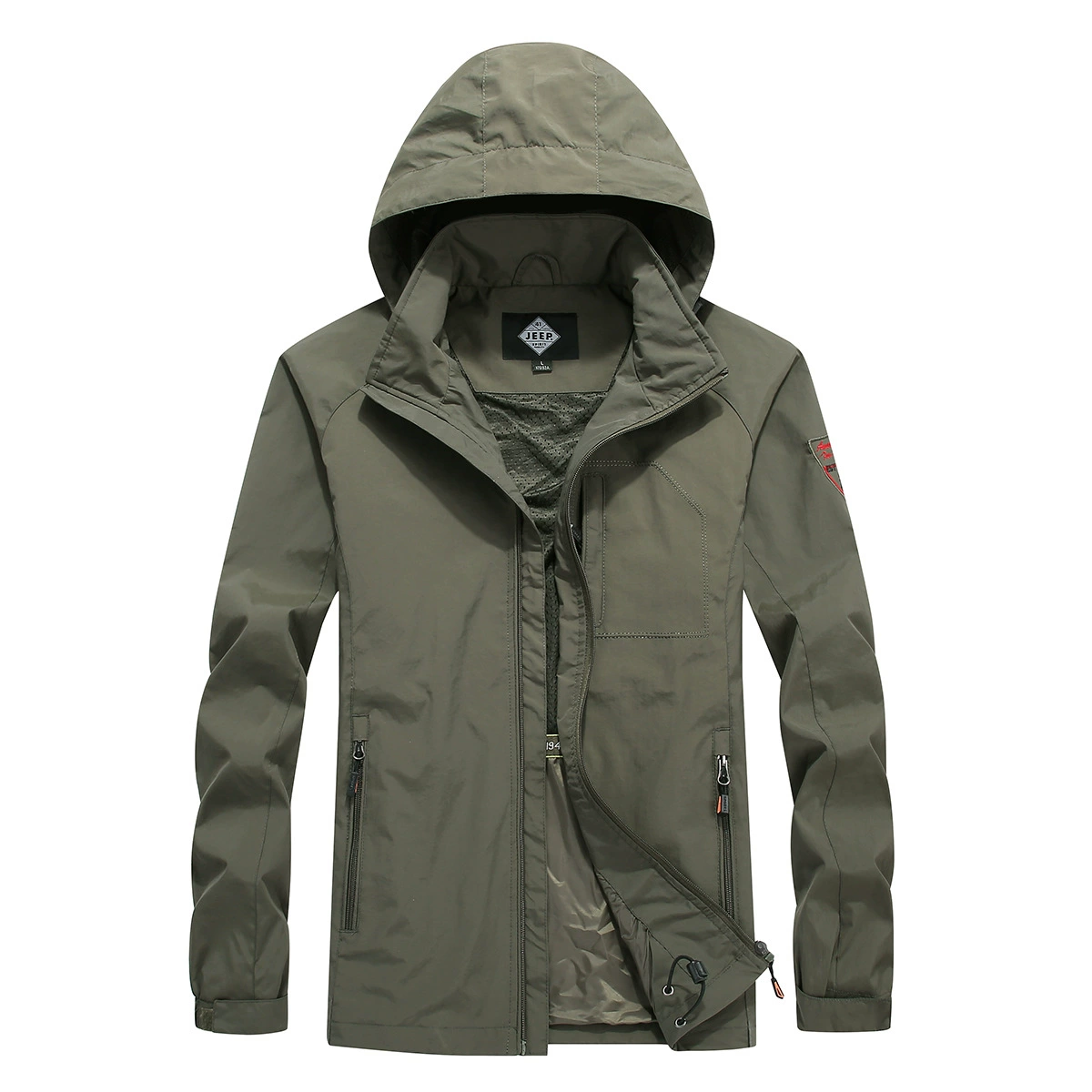 Мужская куртка JEEP SPIRIT, Новая повседневная куртка для мужчин молодого и среднего возраста, куртка больших размеров 3655