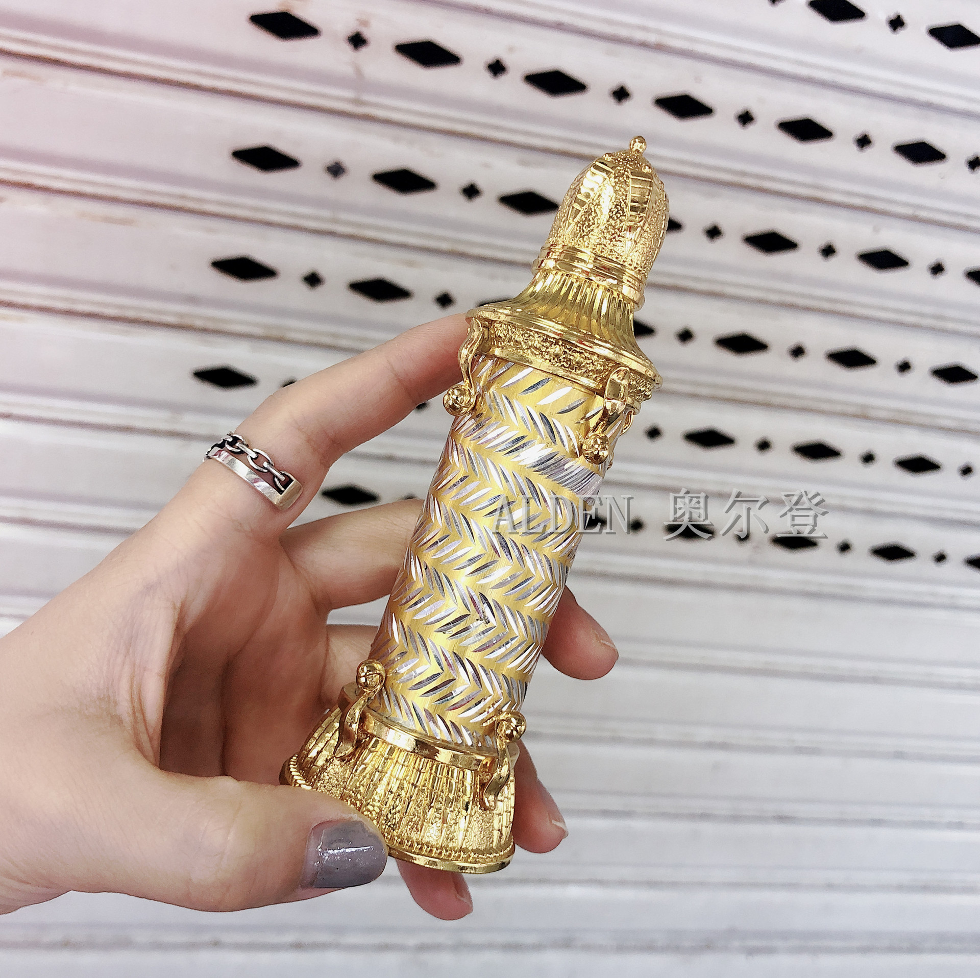 20ML empty metal perfume bottles from Dubai, Middle East, available for wholesale in stock detail image 2