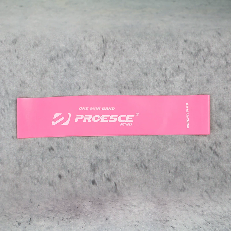 РResistance кольцо (PROESCE) натуральный латекс тренер талии, многоуровневость 0.35–1.3 мм, петля для упражнений
