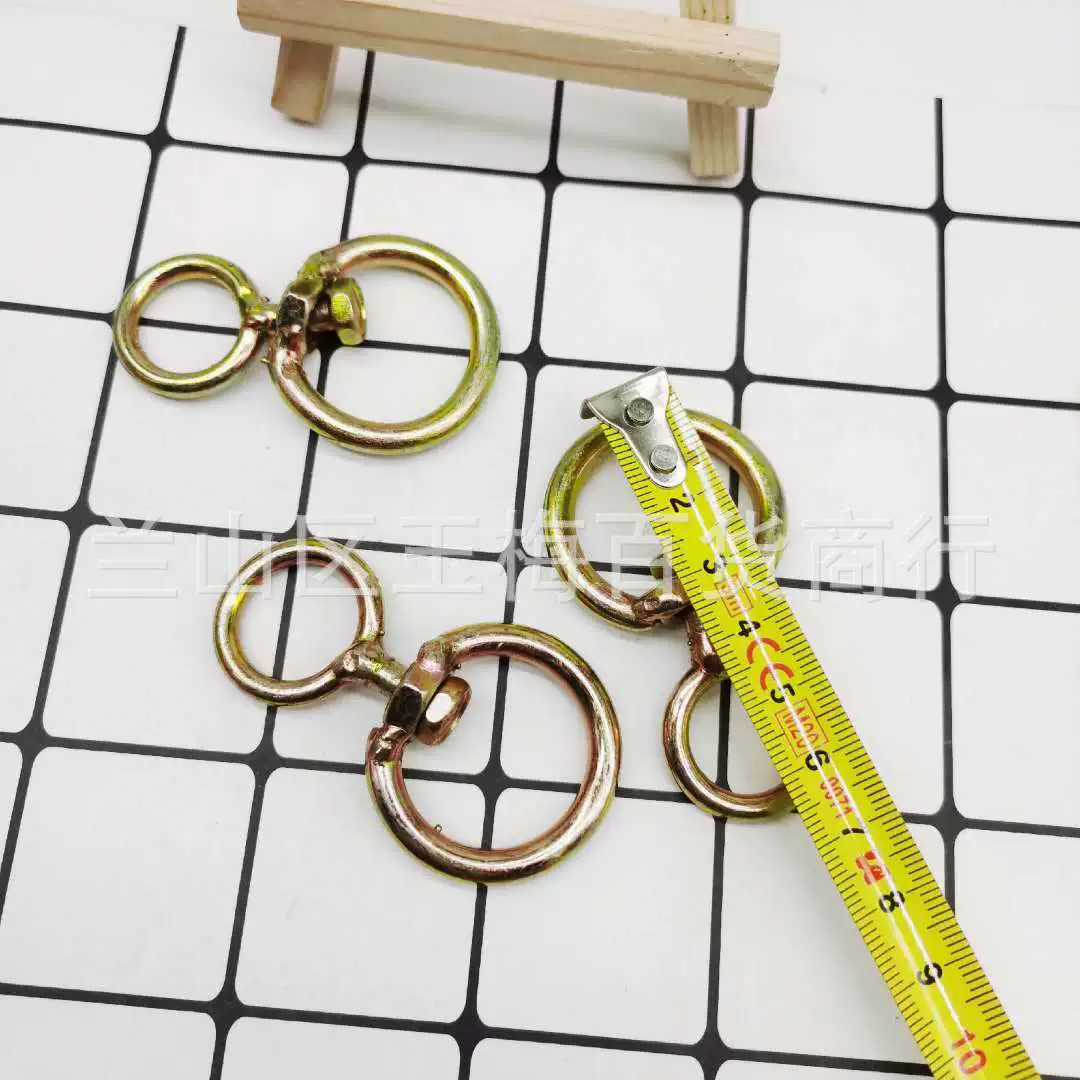 No6 поворотное вращающееся кольцо для завязывания собак, крупного рогатого скота и овечьей веревки, один юань, цельный уличный киоск, поставка оптом