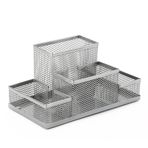 Multifunctional pen holder desktop ornaments stationery storage box office ornaments pen barrel office supplies stationery girly heart