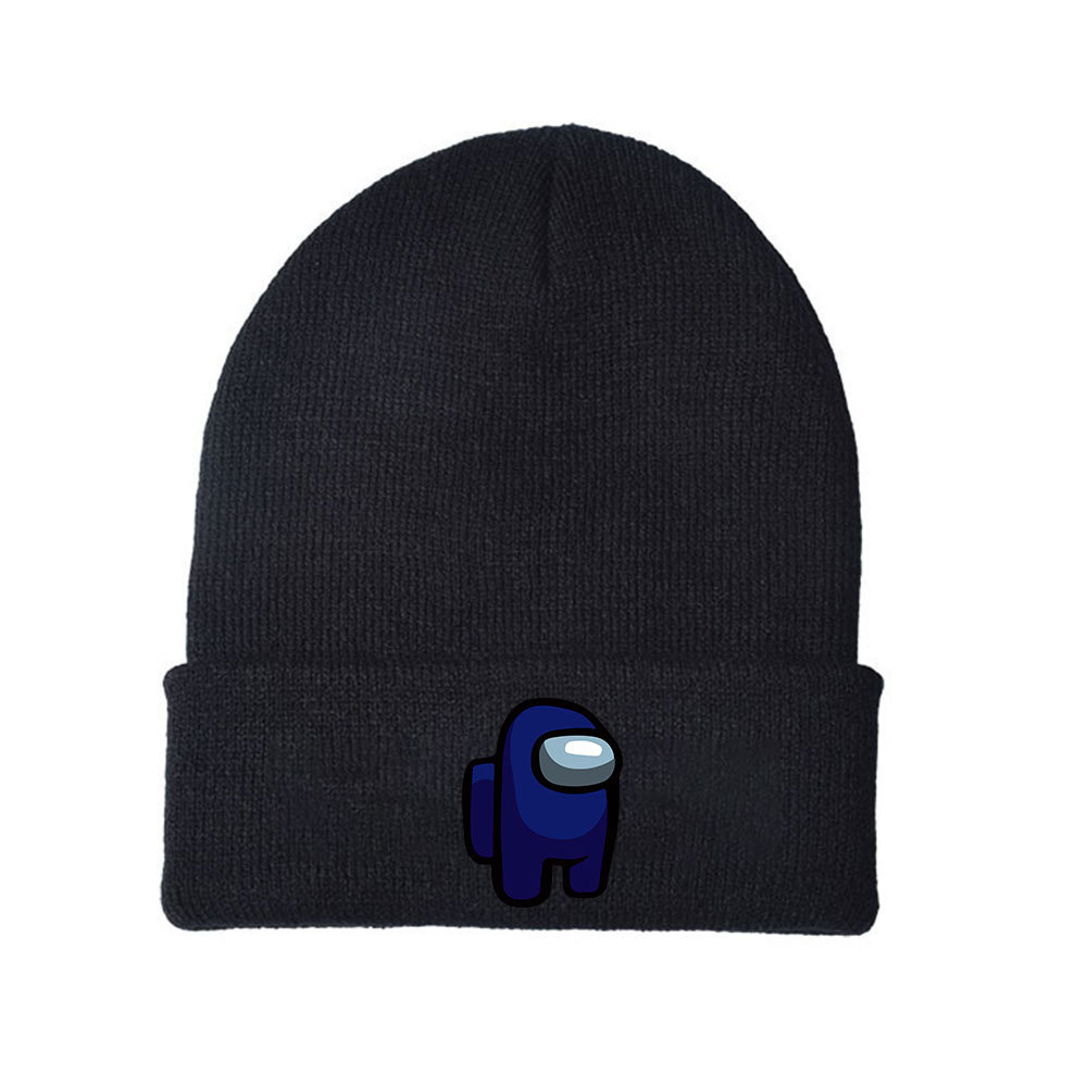 among us Knitted Hat Game Surrounding Students Men's and Women's Fashion Autumn and Winter Warm Cold-proof Wool Hat
