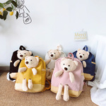 Школьный рюкзак, мультяшная кукла для детского сада, сумка для школьников, в корейском стиле, коллекция 2023, с медвежатами