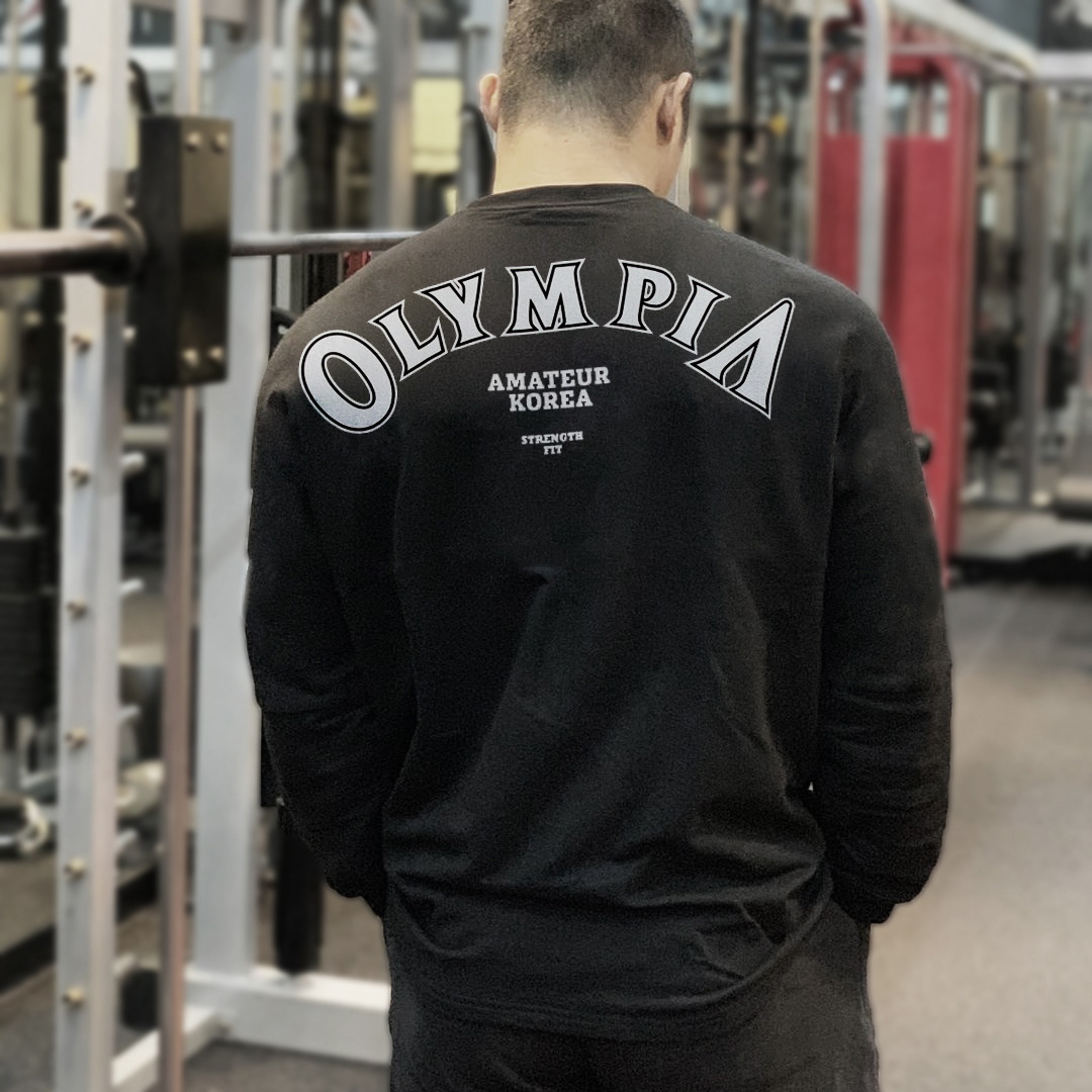 Men's Oversized Long Sleeve Hoodie For Gym And Athletic Training_voghion.com