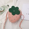 Children's bag, strawberry, shoulder bag, small one-shoulder bag, accessory, Korean style