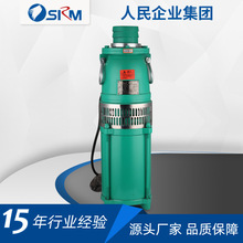 上海人民供應QY油浸泵 380V立式油浸式潛水泵 高揚程農用灌溉水泵