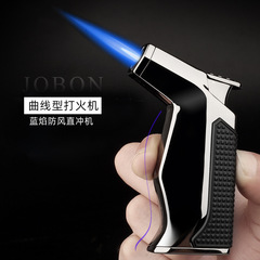 Jobon Multi-functional Cross-border New Windproof Creative Cigar Lighter with Butane Gas
