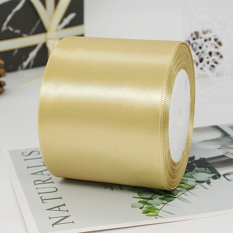 Fábrica al por mayor 7,5 cm cinta boda decoración regalo embalaje silla espalda cinta al por mayor