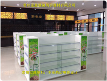 南京市药店整体设计出图 药店柜台货架定制厂家 展柜批发