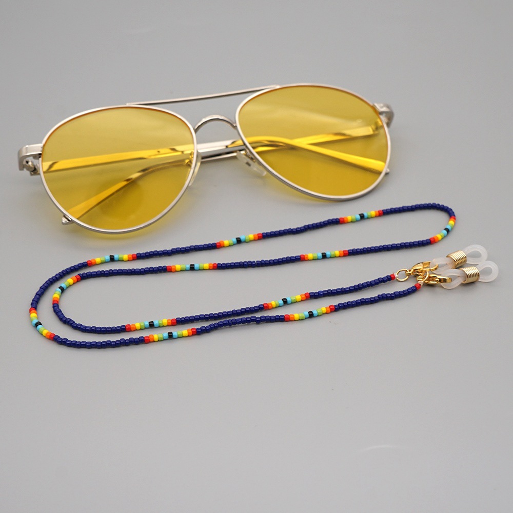 Anti-skid Glasses Chain Colorful Beaded Necklace display picture 8