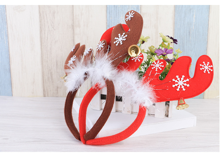 Christmas Cute Antlers Cloth Party Costume Props 1 Piece display picture 3