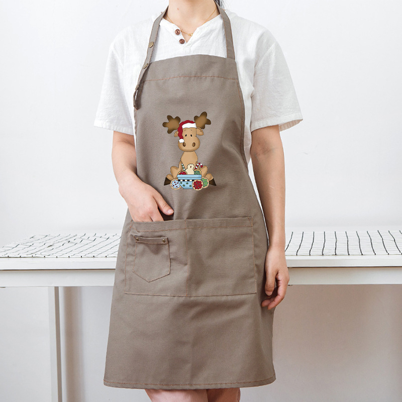 Lienzo pintura al óleo delantal mujer adulto moda coreana lindo arte estudiante pintura ropa antiincrustante ropa de trabajo imprimible