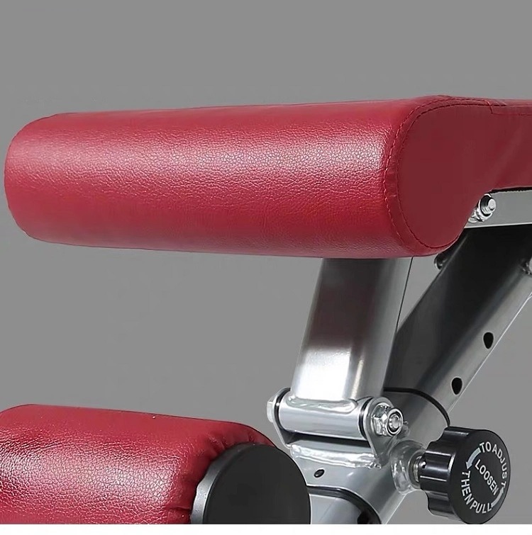 Zhongying Silla de fitness mancuerna taburete hogar multifuncional abdominales musculo equipo de fitness Banco plegable