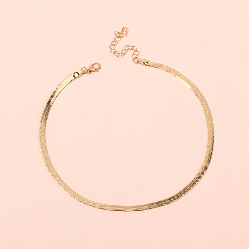 8g Weight Necklace Classification Wedding, Travel Occasion Women'S Gender Fashion, Simple Style Style Gold, Silver Color Retro Fashion Forest Clavicle Chain Wholesale Nihaojewelry 4