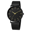 Fashionable ultra thin quartz watch English style, simple and elegant design