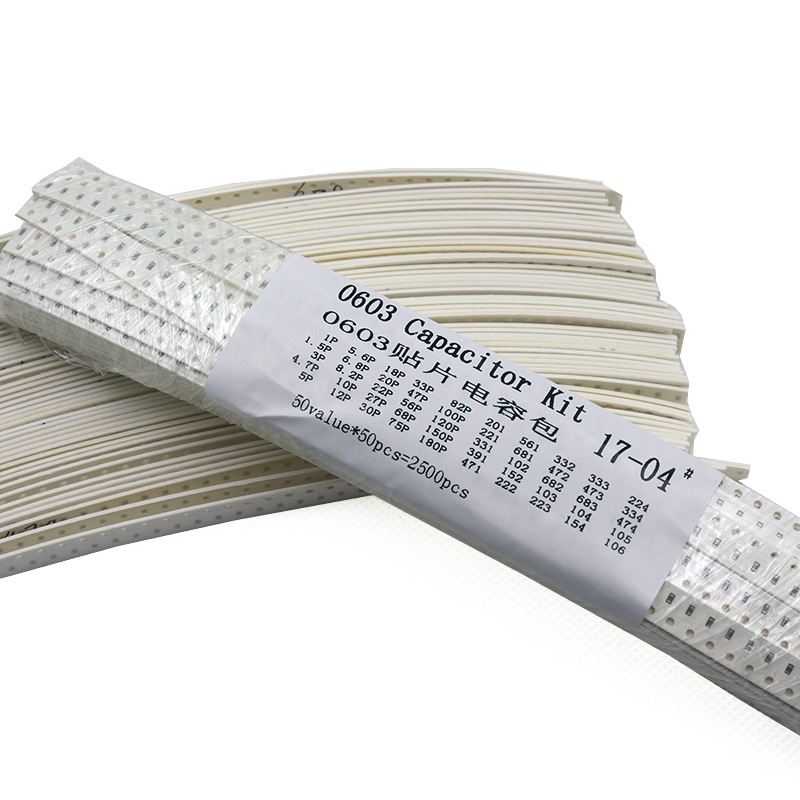 Free shipping 0603 Patch capacitance package 1P ~ 10UF commonly used…