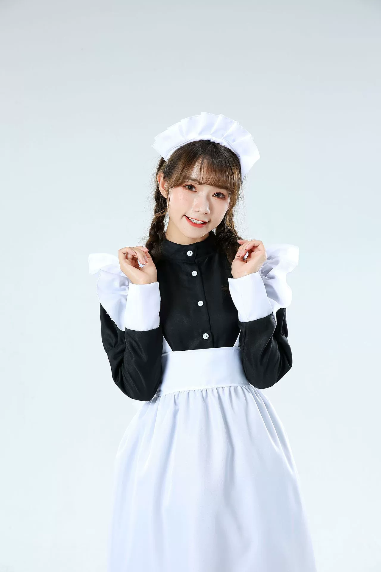 Classic coffee dress, cosplay