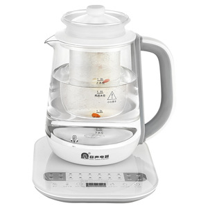 容声养生壶全自动加厚玻璃花茶壶多功能家用电热烧水壶迷你煮茶器