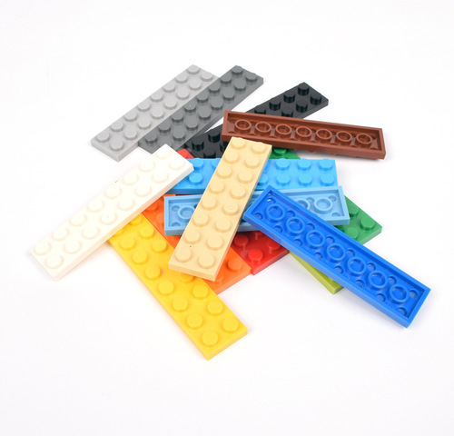 Compatible with LEGO 3034 small particle building blocks basic parts assembly accessories bulk parts weighing short bricks thin bricks 2*8