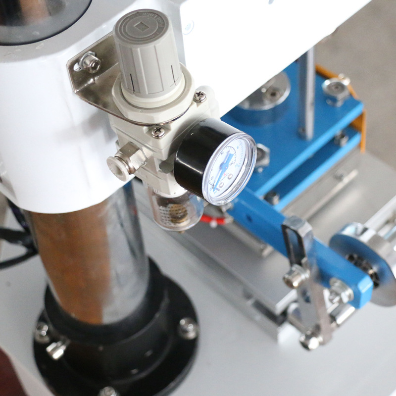 台式气动烫金机819H2小型logo商标烫印机微调工作台高精度烫金机详情图4