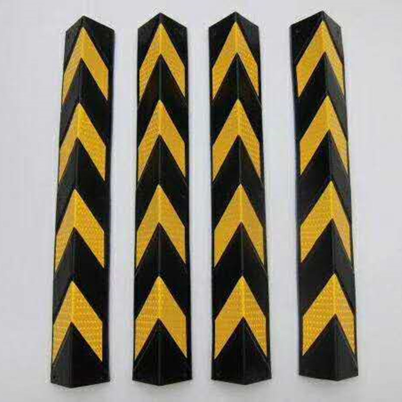 橡胶护角汽车防撞条防撞角护墙角PVC角条加厚车库反光交通警示条