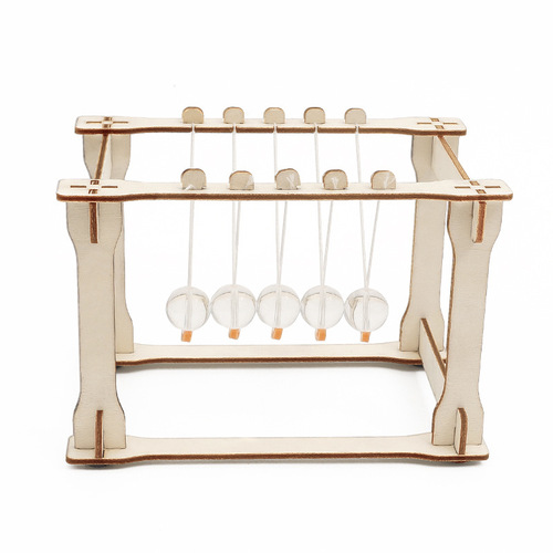 Newton's pendulum diy science experiment teaching aids science and technology small production materials small inventions creative physics experiment models