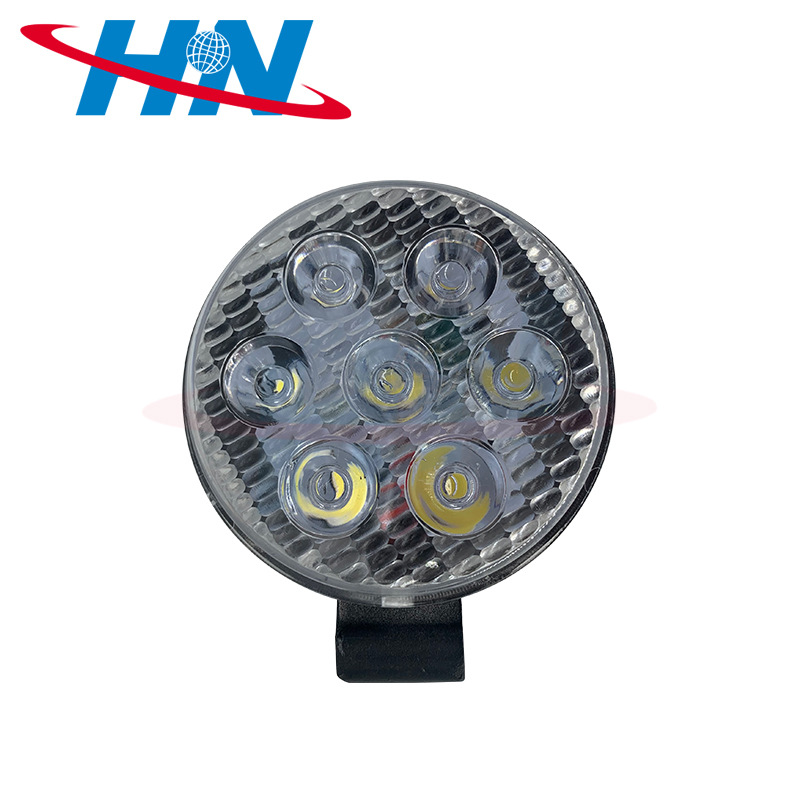 Suministro de comercio exterior 12V 24V 21W 7led ingeniería vehículo camión coche luz trabajo sistema iluminación Accesorios