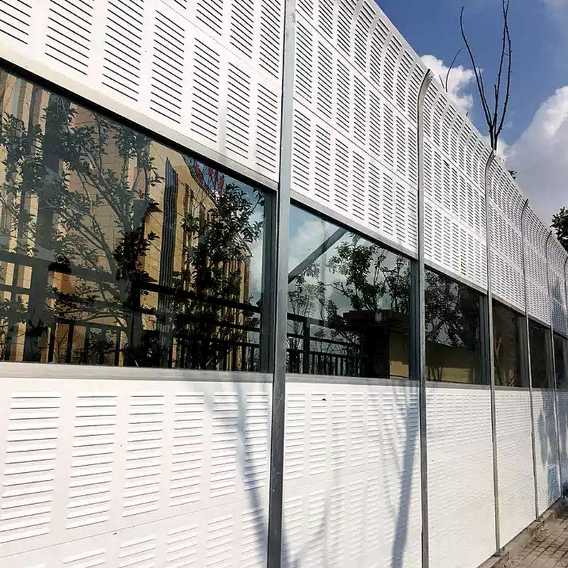现货声屏障 桥梁声屏障 板冷却塔隔音墙 小区隔音屏 高架桥声屏障