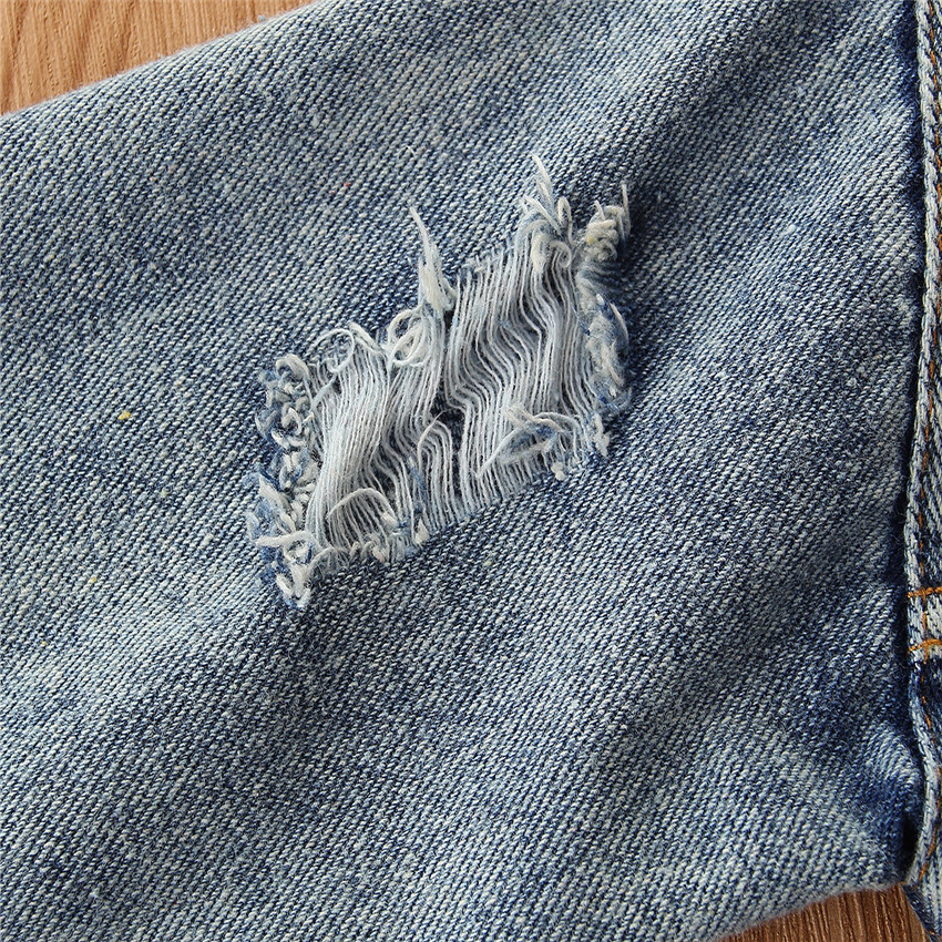 Girls Denim Jacket With Sequins For Autumn And Spring Style_voghion.com