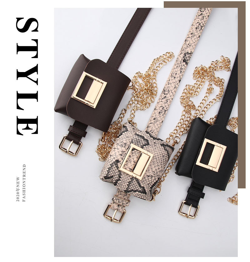 Fashion Belt Waist Chain Small Bag display picture 1
