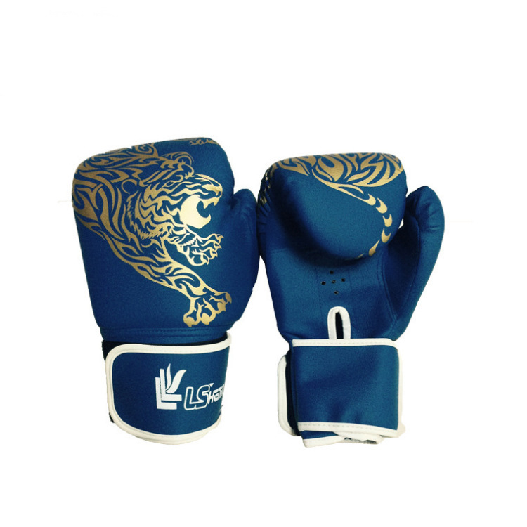 Professional Adult Boxing MMA Muay Thai Training Gloves - PU Leather, Durable & Comfortable For Punching Bag, Sparring, Martial Arts_voghion.com
