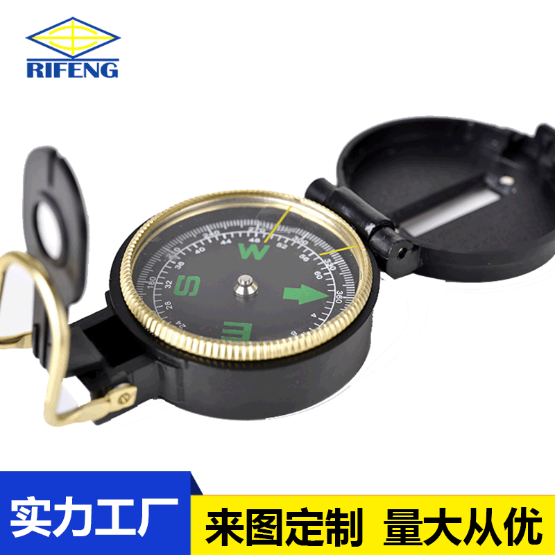 亚马逊儿童玩具指南针户外探索玩具塑料外壳便携式指北针
