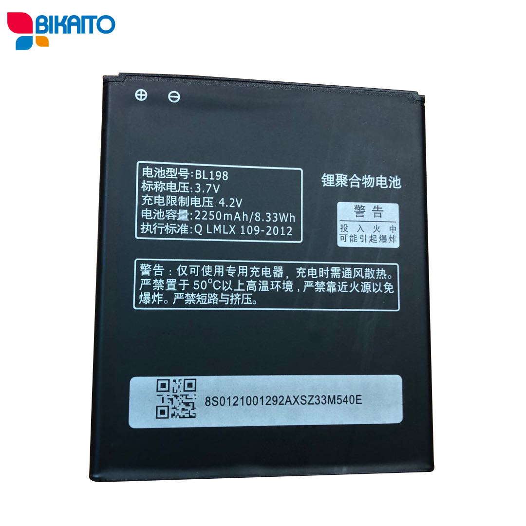 适用于联想手机电池BL198 3.7V锂电池跨境供货|ru