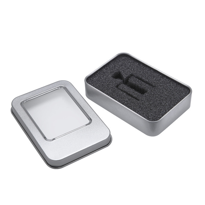 爆款 蓝牙防丢器 铁盒包装  马口铁盒  半窗 方形小铁盒 可丝印