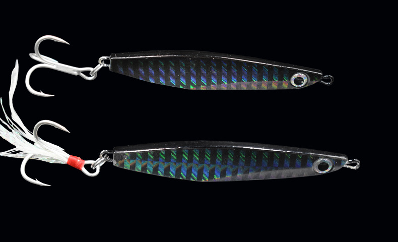 Metal Jigging Spoon Lures Wobbler Jig Bait Carp Striped Bass Fishing Tackle SwimBait