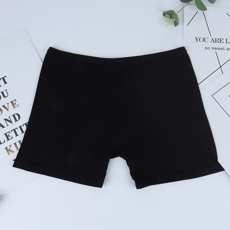 夏曰莲 Silk safe protective underware, comfortable trousers, leggings, mid rise