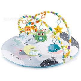 婴儿多功能椭圆游戏垫 婴幼儿健身架 宝宝游戏毯早教玩具爬行垫
