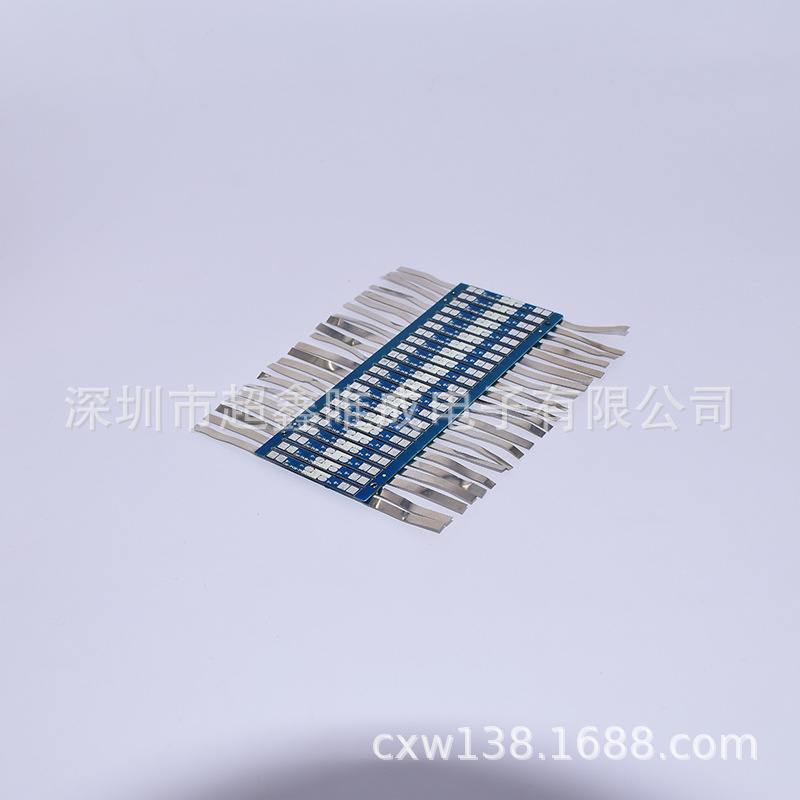 3.7V保护板镍带加锡电流3A保护板单节18650圆柱锂电池保护板原厂