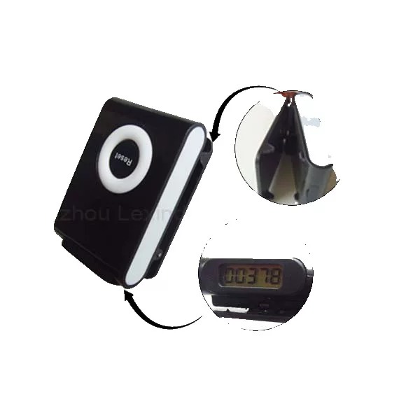 Factory wholesale creative new electronic pedometer running sports multi-function pedometer can be customized LOGO