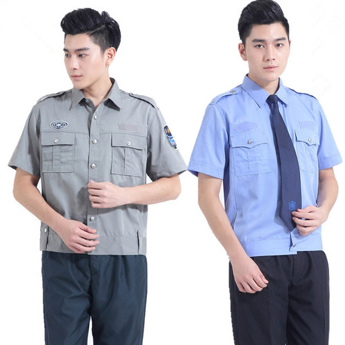 Security officer shirt new style high-quality cotton security shirt police officer long sleeve short sleeve shirt summer security officer uniform factory wholesale