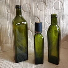 廠家批發500ml橄欖油瓶750ml墨綠方形圓形油瓶核桃山茶油瓶調料瓶